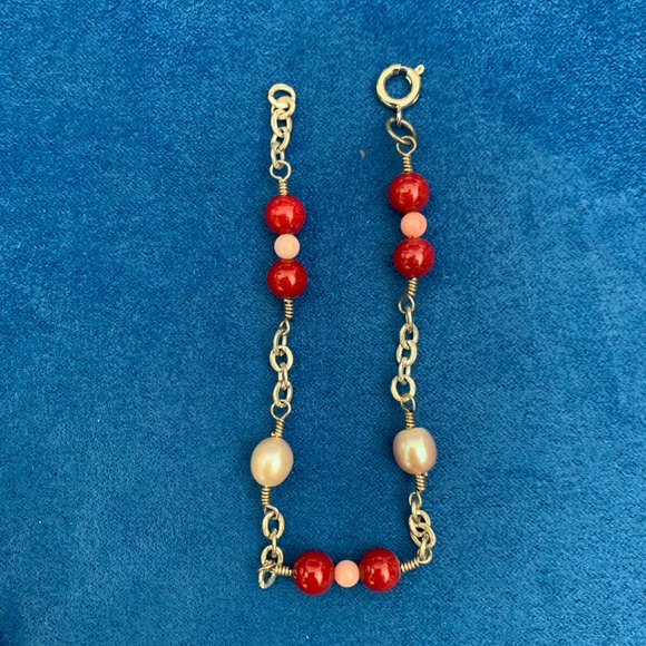 🎉🎉 HP - Jwlry & Acc Party 🎉🎉Shelling Out - 55” handmade, w/earrings - Picture 5 of 5